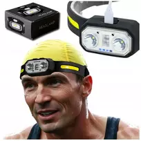 Nocton led įkraunamas usb-c galvos žibintas su judesio davikliu, skirtas bėgimui