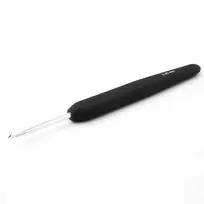 Knitpro Soft Grip 5.0 mm vąšelis su juoda rankena
