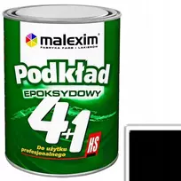 Epoksidinis gruntas 4+1 0.8l juodas + kietiklis 0.2l Malexim
