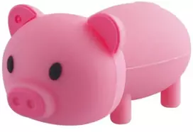Pendrive 128Gb Usb kiaulė, paršelis, gyvūnas