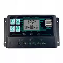 A mppt pwm saulės baterijų reguliatorius lcd ekranas 60a