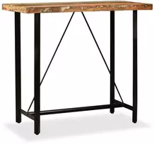 Baro stalas, perdirbta mediena, 120x60x107cm