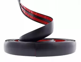 Carmotion dekoratyvinė juosta, matinė juoda, 30 mm x 5 m, lipni