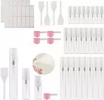Mini buteliukai su purškikliu - 24 vnt. rinkinys - 10/5/2 ml