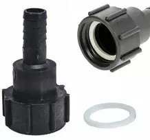 Pressol Apatinis Ibc konteinerio prijungimas, jungtis Mauzeriui Piusi S60x6 žarna Dn25mm