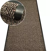 Durų kilimėlis metrais, kilimas pagal užsakymą nuo rulono, gumuotas pagrindas, 90 cm