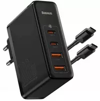Greitasis įkroviklis Baseus telefonui, maitinimo adapteris nešiojamam kompiuteriui 100w 4x Usb Usb-c