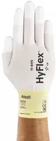 Ansell Hyflex 11-605 universalios pirštinės, mechaninė apsauga, baltos, dydis 10 (12 porų pakuotė)