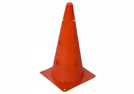 Plastikinis treniruočių kūgis Spartan, 45 cm
