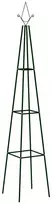 Stovai vijokliniams augalams, 2vnt., tamsiai žalia, 35x35x195cm