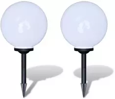 Lauko LED šviestuvai takeliui, 2vnt, 30cm, įsmeigiami