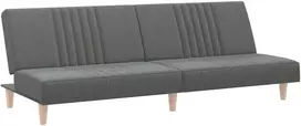 Fotelis Sofa-lova, tamsiai pilkos spalvos, audinys