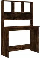 Rašomasis stalas, dūminio ąžuolo, 102x45x148cm, mediena