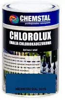Celomat Chemstal Chlorolux chloro kaučiukiniai emaliai mėlyni 1l