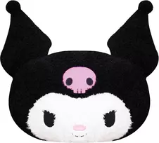 Kuromi minkštas žaislas, Kuromi pliušinės figūrėlės, Kuromi didelis minkštas žaislas, Kuromi lėlės žaislas, mieli pliušiniai žaislai, pliušinės lėlės vaikams (40 cm x 50 cm)