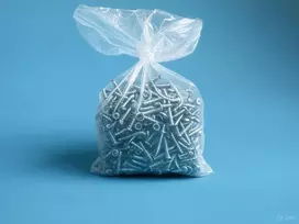 Skaidrūs plokšti maišeliai Ldpe 25 µm labai skaidrūs su mazginiu uždarymu 250 x 350 mm, 100 vnt.