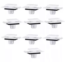 10x slenksčio listelių tvirtinimo elementai hyundai creta kona i20 kia niro soul 87758d2000
