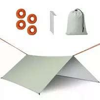 Tarp turistinis brezentas vandeniui atsparus apsauginis 300x300cm survival