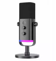 Dinaminis studijinis mikrofonas Fifine Am8 Ampligame Usb/xlr Rgb gaming Pnp