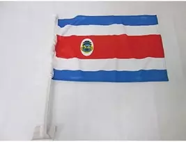Az flag automobilinė vėliavėlė – Kosta Rika 30 cm – Kostar ica automobilinė vėliavėlė 30 x 45 cm
