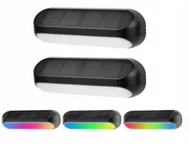 Sieninis šviestuvas Light Prestige 2x Led Plus sodo šviestuvas, led fasadinis lauko sieninis saulės Rgb+ww