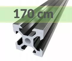 Konstrukcinis aliuminio profilis 20x20x1700 V-slot