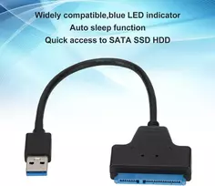 Default Usb 3.0 į Sata adapteris 2.5" Ssd/hdd, 3.5" Hdd, Uasp