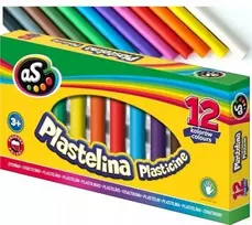 Plastilinas Astra As, 12 spalvų, 5 vnt. rinkinys