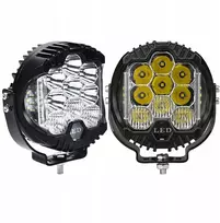 2x Led darbo žibintai automobiliui 75 W 12 V 24 V traktoriaus prožektorius