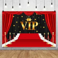 Renaiss 2.7 x 1.8 m vip raudono kilimo fono plėvelės renginio žvaigždžių fotografijos fonas gimtadienio išleistuvių vakarėlio dekoracija portretinis kadras foto studijos rekvizitai vinilas