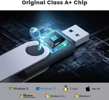 10 vnt. 16Gb Usb 3.0 atmintinės, metalinės, juodos