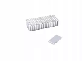 Neodimio magnetas, plokštelė Mpł 20x10x2 N38, 10 vnt. komplektas