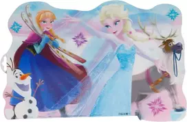 Rankšluostis Almacenesadan 2010 Disney Frozen daugkartinio naudojimo padėkliukas, be Bpa, dydis 43 x 29 cm