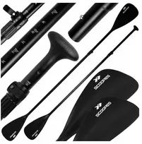 Scoopes Blade 2w1 irklas, sulankstomas baidarių irklas Sup lentai, reguliuojamas, 4 dalių, 165-225 cm