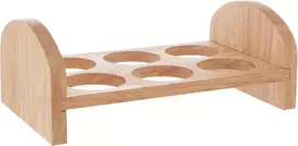 Premier Housewares kiaušinių dėklas 6 kiaušiniams, natūrali guma