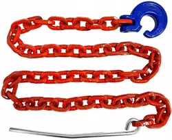 Grandininis pjūklas Grandininė vilkimo grandinė 8mm, 4m, 80 klasė (45kn)