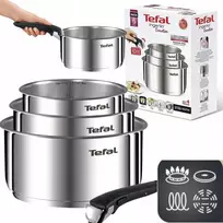 Puodų ir keptuvių rinkinys indukcijai ir dujoms Tefal, 4 dalių