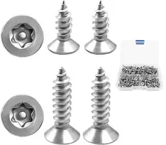 180 vnt. Medinių varžtų rinkinys (4x12mm, 4x16mm) su dėžute