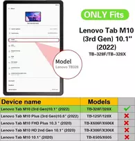 Gozopo vaikiškas dėklas, skirtas Lenovo Tab M10 (3rd Gen) planšetiniam kompiuteriui 10.1 colio Tb-328fu/tb-328xu, su stovo funkcija, tvirtas smūgiams atsparus apsauginis dėklas [tinka tik M10 3rd Gen Tb-328fu/tb-328xu] - žalias