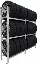Stovas padangoms, ratams 24 vnt. metalinis tvirtas Metalsistem