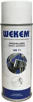 Stiprūs kontaktiniai klijai purškiklyje kaučiukiniai medienai metalui gumai 400ml Wekem