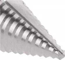 Norhogo Hss pakopinis grąžtas [10 mm kotas] - tinka bet kokiam grąžto griebtuvui - kūginio grąžto skersmuo 5-35 mm, kūginis grąžtas idealiai tinka metalui, medžiui, plastikui, sidabrui, 13 pakopų kūginis grąžtas