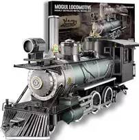Piececool Metalo Dėlionė Garinis Traukinys 3d Modelis 282 Detalės