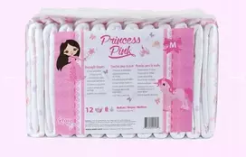 Pink Rearz Princess Rožinė sauskelnės-kelnaitės Xl 90-120 cm