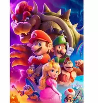Diamond painting 5d super mario deimantinis paveikslas, 40x30 cm