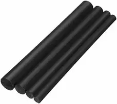 Esportsmjj 100 mm ilgio juodi nailoniniai strypai inžineriniai apvalūs strypai 5/6/8/10 mm plastikiniai apvalūs strypai - 10 mm