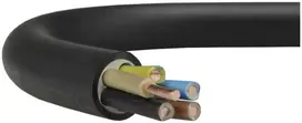 Yky 5x10žo /1kv Elpar žemės kabelis (nyy-j) 1m