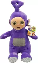 Teletubbies minkštas žaislas 35 cm, Tinky Winky, minkštas pliušinis žaislas, Teletabis kimštinis žaislas vaikams (violetinis)
