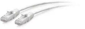 C2g 90cm baltas ethernet kabelis Cat6a itin lankstus maršrutizatoriui, modemui, internetui, wifi dėžutėms, XBOX, ps5, smart tv, sky q, ip kamerai