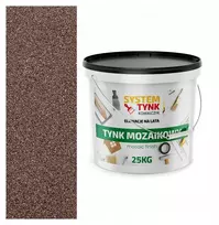 Mozaikinis tinkas tamsiai rudas dekoratyvinis rudas tamsus M81 25 kg